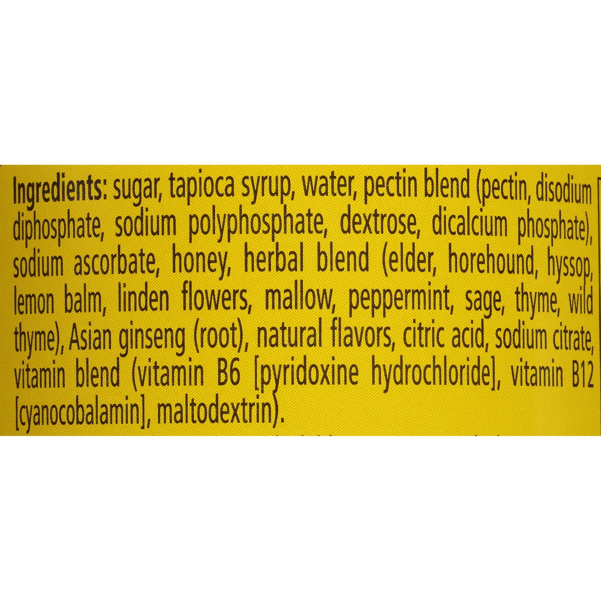 slide 5 of 5, Ricola Herbal Immunity Honey Gummy, 24 ct