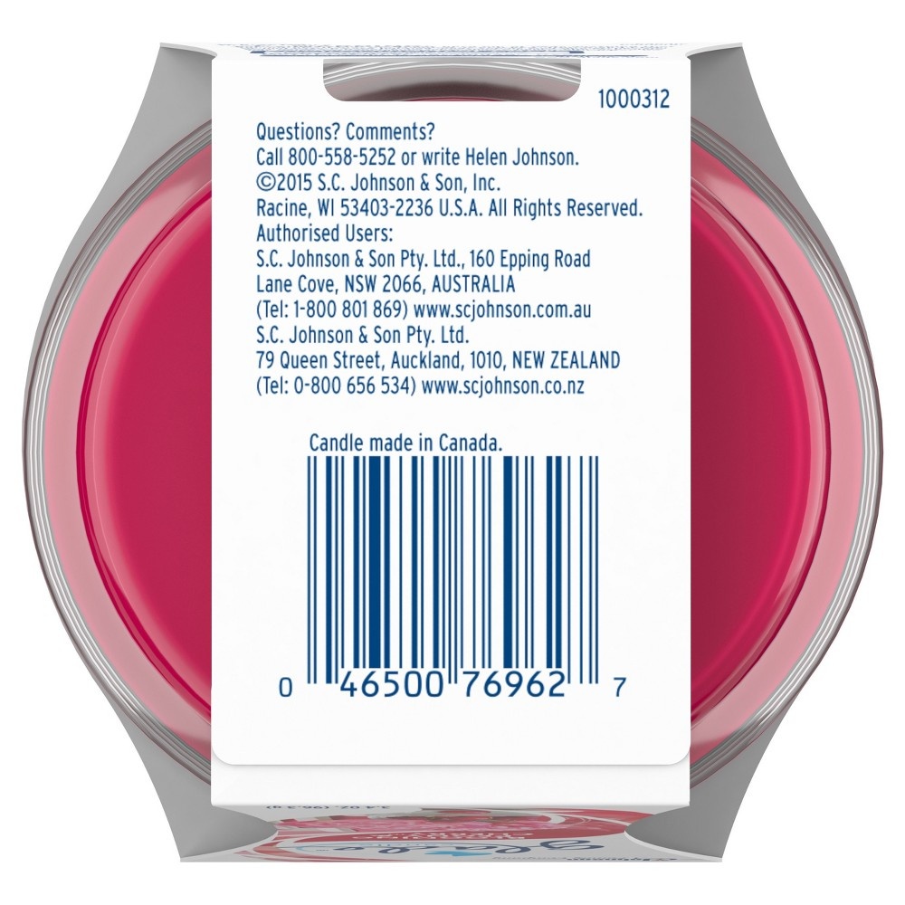 slide 5 of 5, Glade Jar Candle Air Freshener, Blooming Peony and Cherry, 3.8 oz