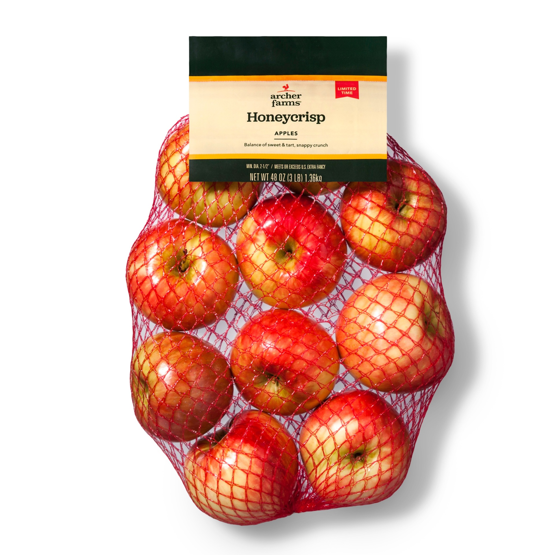 slide 1 of 3, Archer Farms Honeycrisp Apples - 3lb Bag, 3 lb