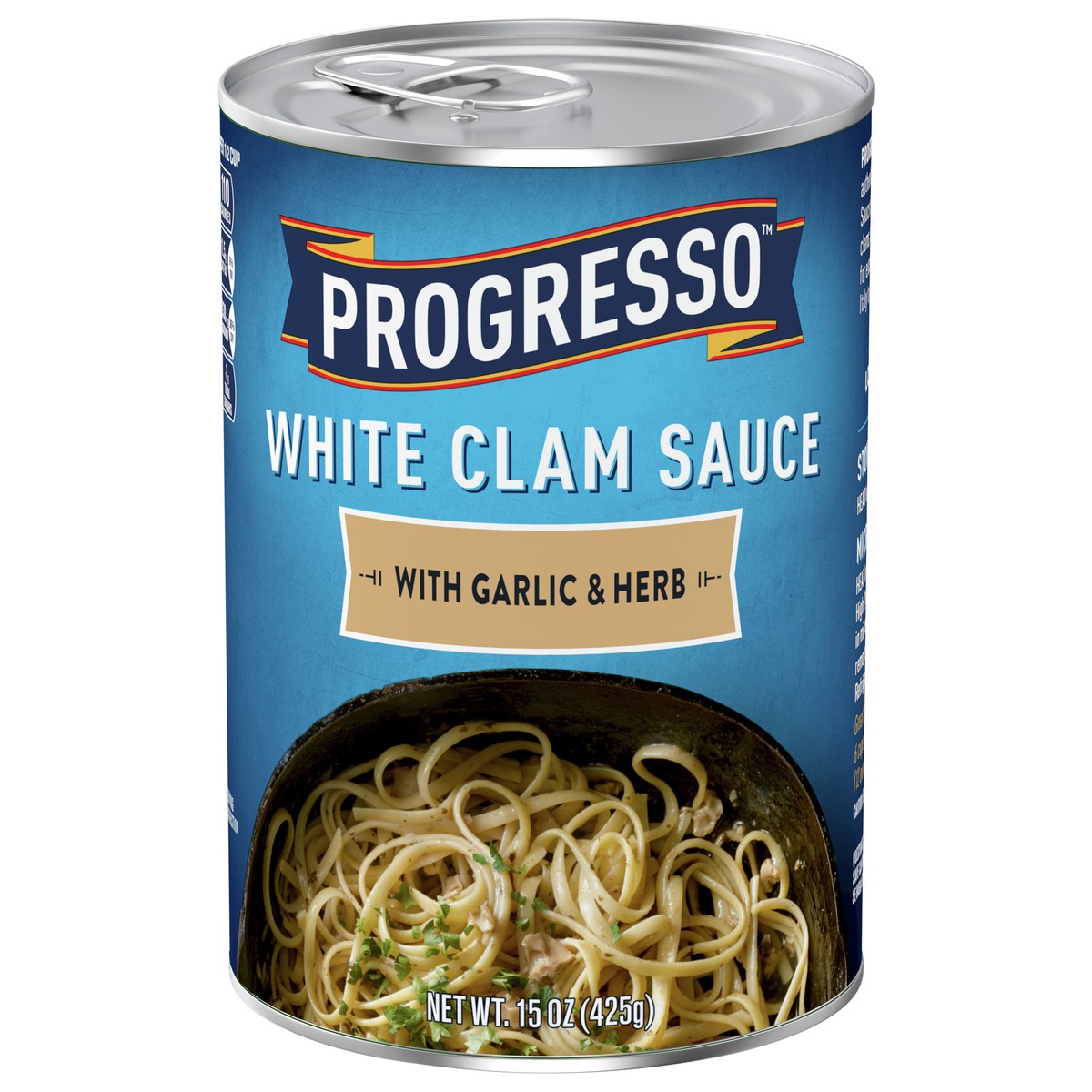 slide 1 of 8, Progresso White Clam Sauce With Garlic & Herb, 15 oz., 15 oz