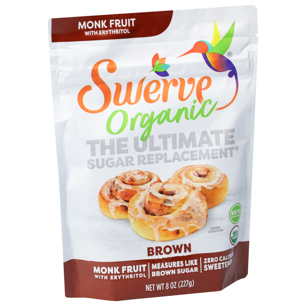 slide 1 of 1, Swerve Organic Brown Sugar Replacement, 8 oz