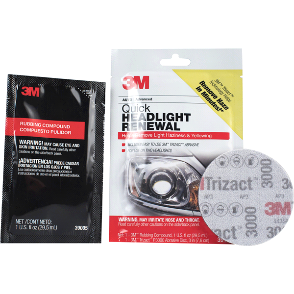 slide 1 of 1, 3M Quick Headlight Renewal Plus, 1 Kit, 1 ct