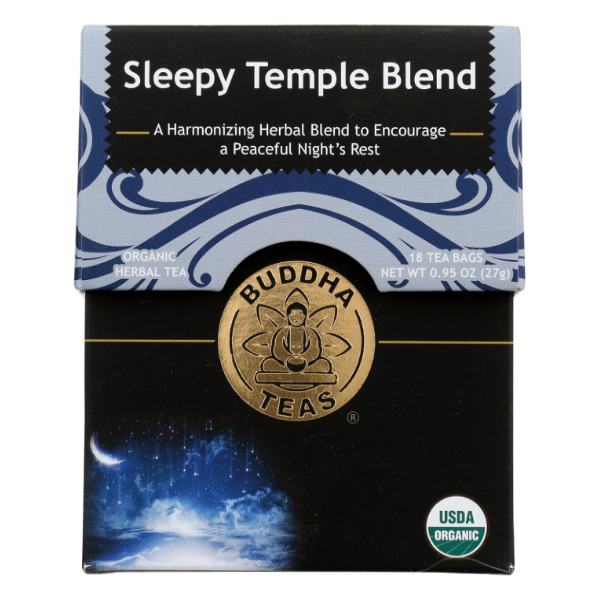 slide 1 of 1, Buddha Teas Sleepy Temple Blend Tea - 18 ct, 18 ct