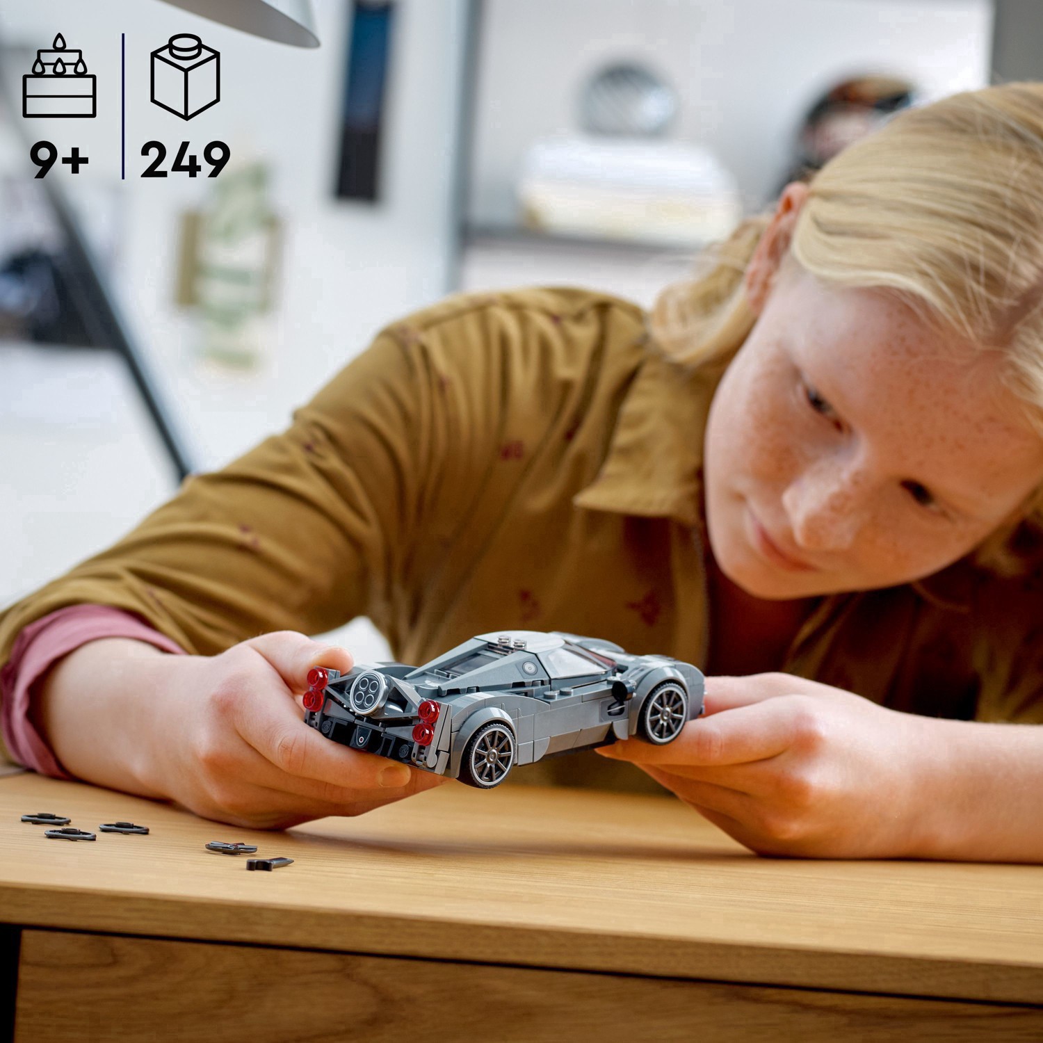 slide 23 of 26, LEGO Speed Champions Pagani Utopia Model Race Car Set 76915, 1 ct