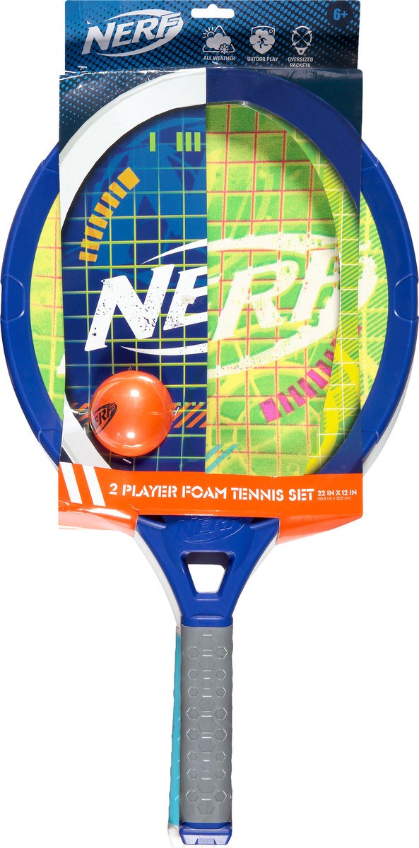 slide 6 of 9, Nerf Tennis Set, 1 ct