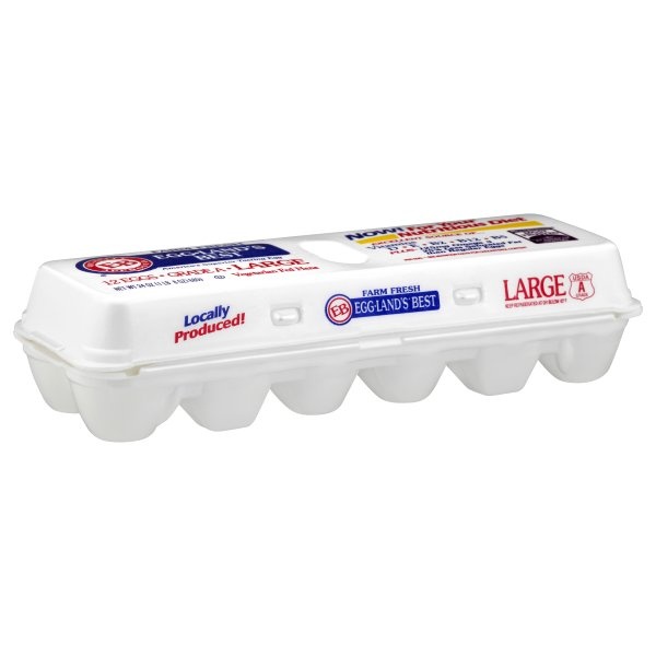 slide 1 of 5, Egglands Best Eggland Grade A Large, 12 ct