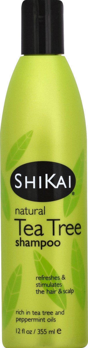 slide 2 of 3, ShiKai Natural Tea Tree Shampoo, 12 oz