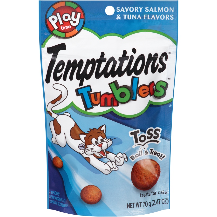 slide 1 of 1, Temptations Treats for Cats 2.47 oz, 2.47 oz