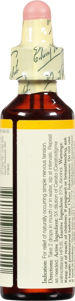 slide 5 of 9, Bach Original Flower Remedies Cerato 0.7 fl oz, 0.7 fl oz