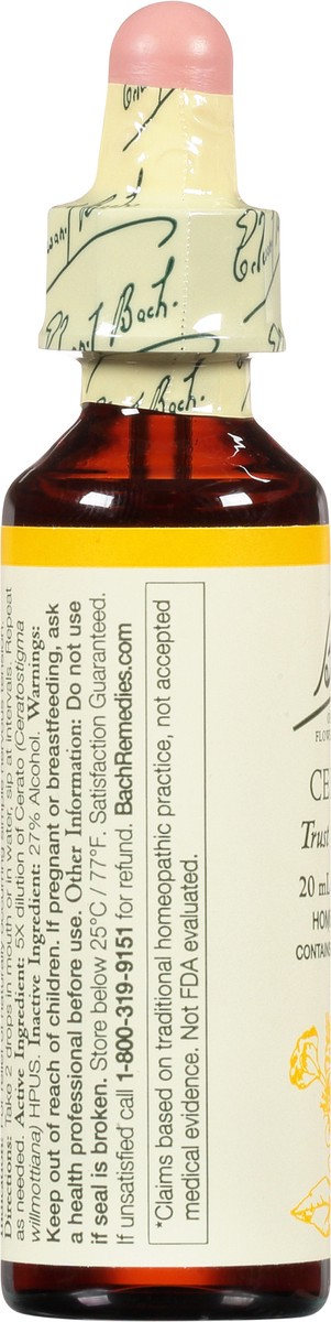 slide 7 of 9, Bach Original Flower Remedies Cerato 0.7 fl oz, 0.7 fl oz