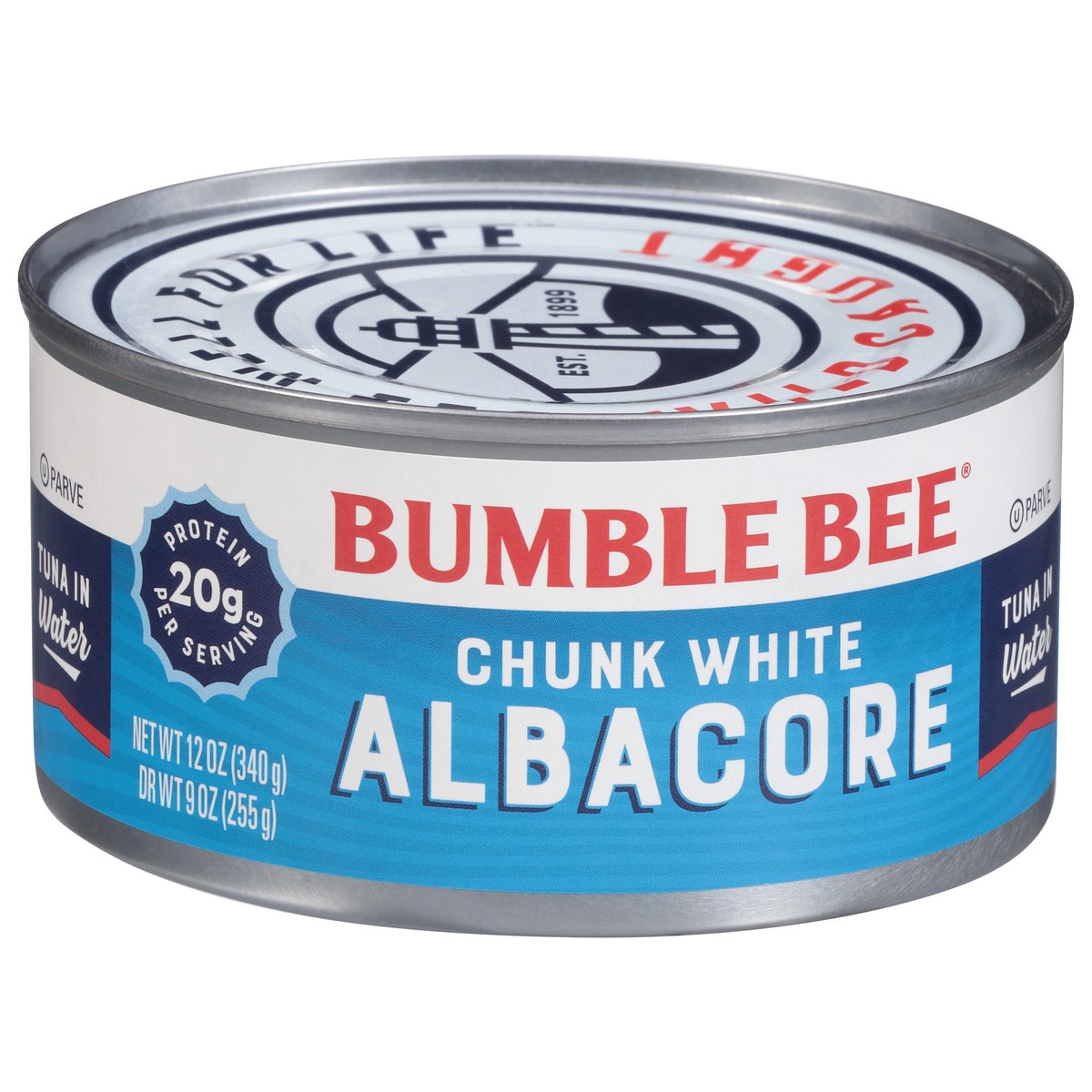 slide 8 of 9, Bumble Bee Albacore Tuna Chunk White In Water, 12 oz