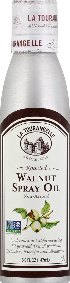 slide 2 of 2, La Tourangelle Roasted Walnut Spray Oil, 5 fl oz