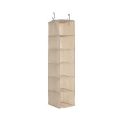 Real Home Innovations Elemental Home Hanging 6-Shelf Organizer
