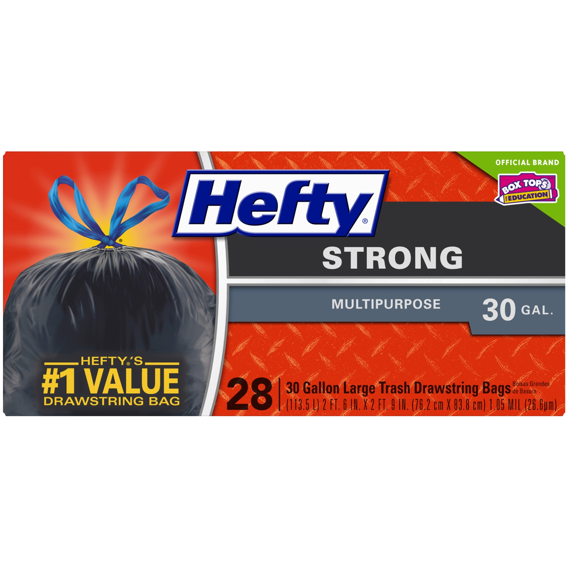 slide 3 of 6, Hefty Multipurpose, 28 ct