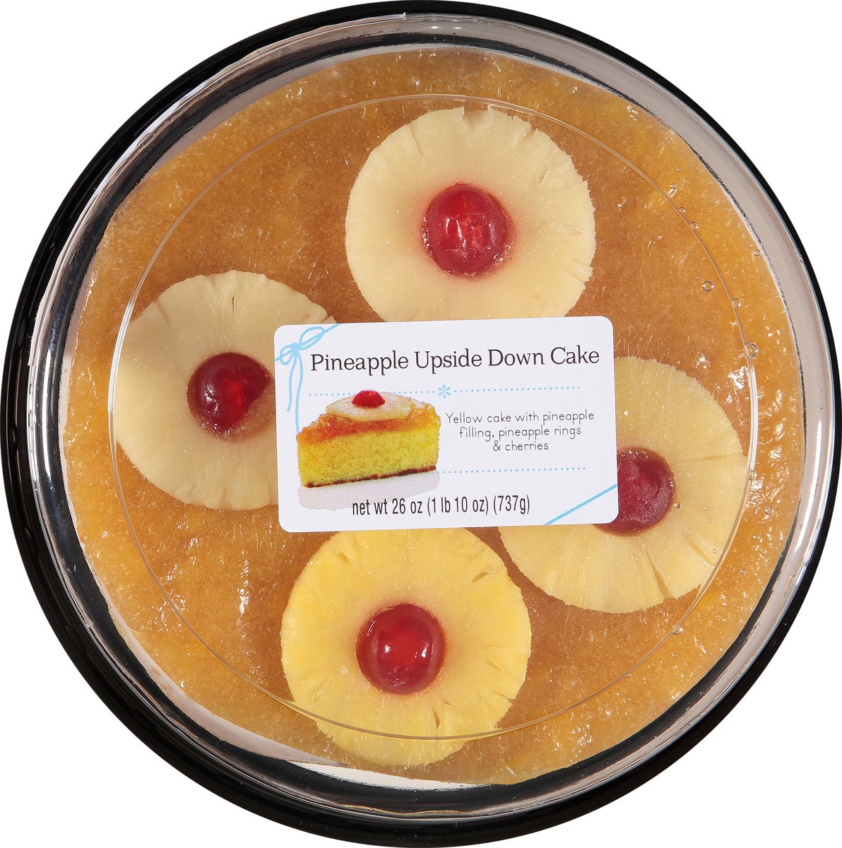 slide 5 of 7, 8" Pineapple Upside Down Cake, 0.74 kg