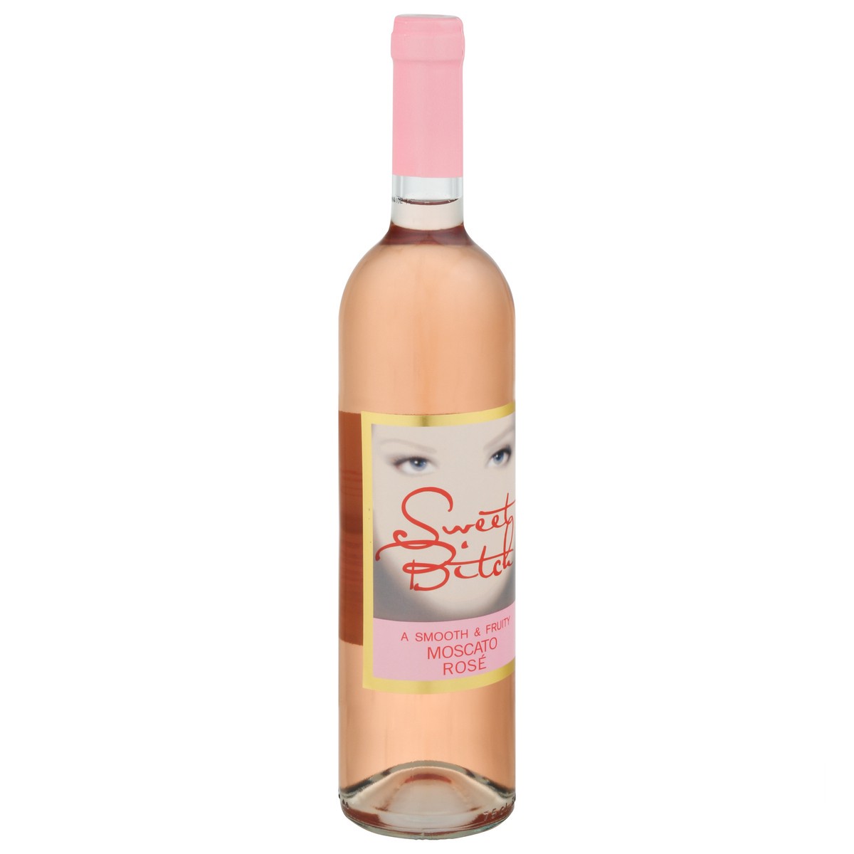 slide 6 of 11, Sweet Bitch Moscato Rose, 750 ml