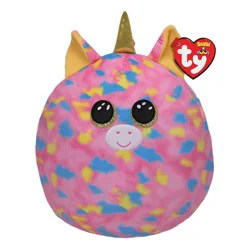 Ty Inc Fantasia Unicorn Multicolor Squish Plush Stuffed Animal, 10 in