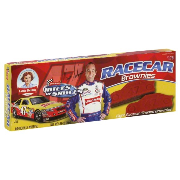 slide 1 of 1, Little Debbie Brownies, Racecar Shaped, 9.88 oz