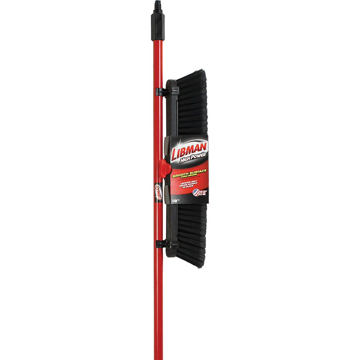 slide 1 of 2, Libman High Power 18 Smooth Surface Push Broom, 1 ct