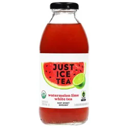Just Ice Tea Watermelon Lime White Tea, 16 fl oz