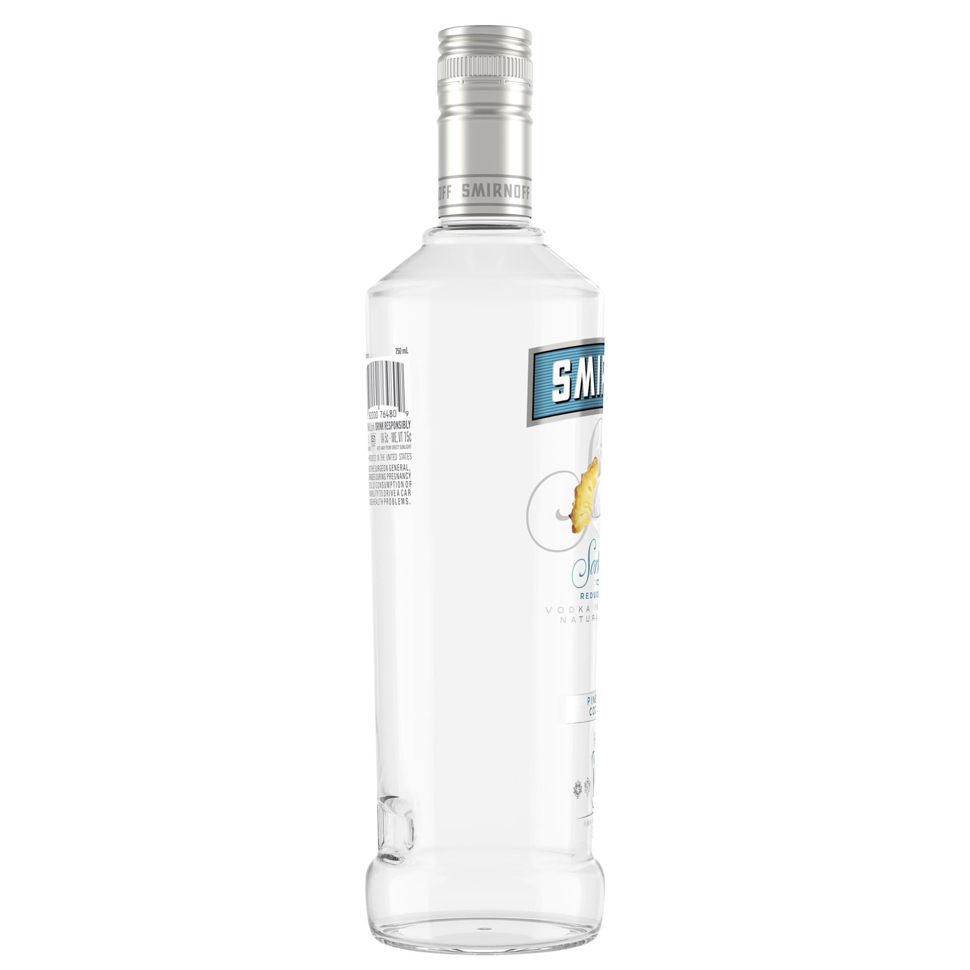 slide 5 of 5, Smirnoff Sorbet Light Pineapple Coconut Vodka, 750 ml