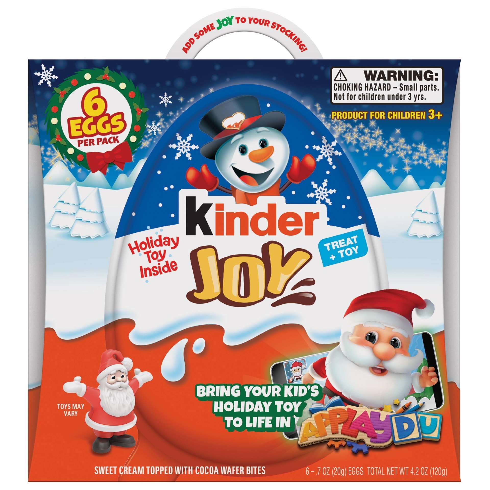 slide 1 of 1, Kinder Joy Holiday Multipack, 4.2 oz