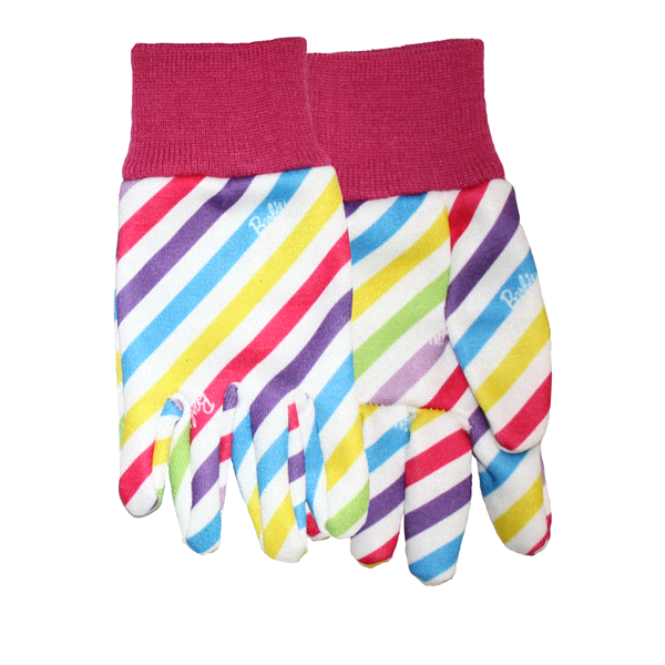 slide 1 of 1, Midwest Barbie Jersey Gloves, 1 ct