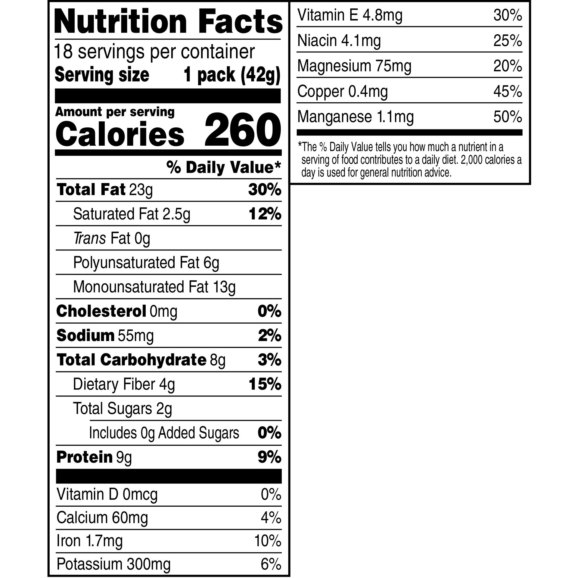 slide 2 of 5, Planters NUT-rition Heart Healthy Mix , 18 ct - 1.5 oz Bags, 1.69 lb