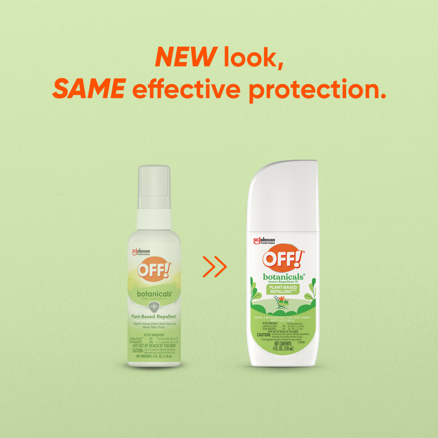 slide 8 of 8, OFF! Botanicals Insect Repellent IV, Mosquito Repellent Spritz Lasts Up to 2 Hours, 4 oz, 4 fl oz