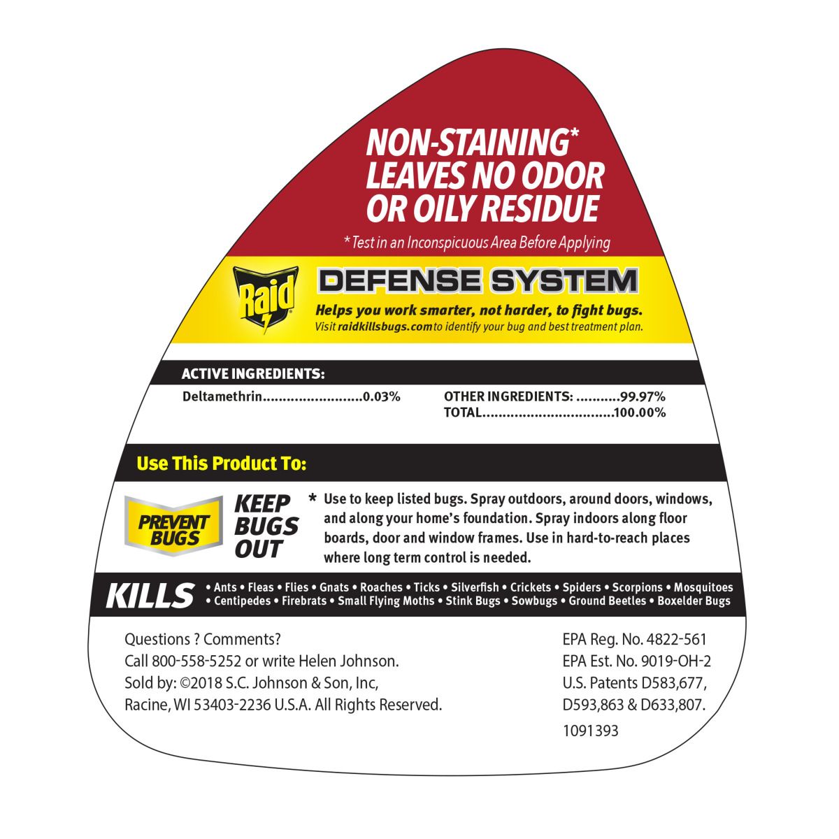slide 8 of 8, Raid Max Perimeter Protection, Indoor & Outdoor Multi Insect Killer Spray, 30 fl oz, 30 oz