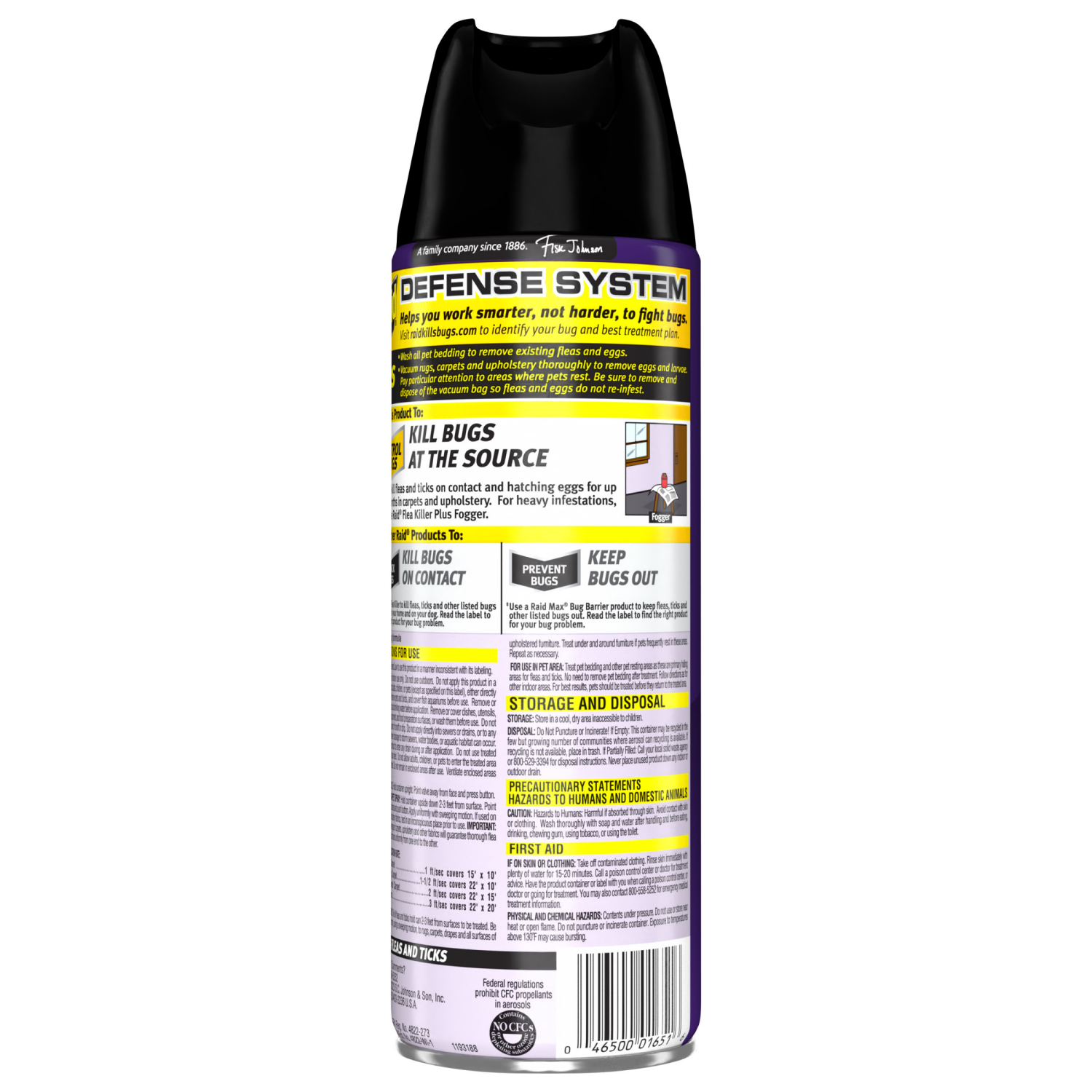 slide 2 of 8, Raid Flea Killer Plus Carpet & Room Spray Kills Fleas & Flea Eggs for Up to 4 Weeks, 16 oz, 16 oz