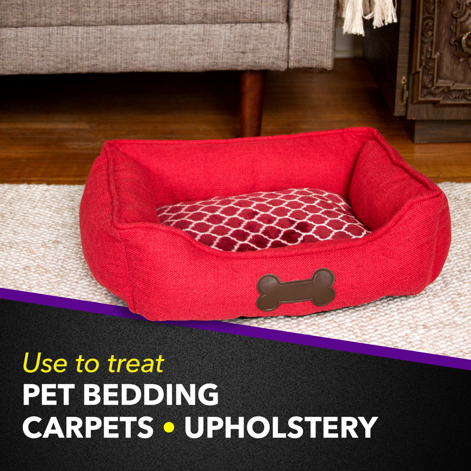 slide 8 of 8, Raid Flea Killer Plus Carpet & Room Spray Kills Fleas & Flea Eggs for Up to 4 Weeks, 16 oz, 16 oz