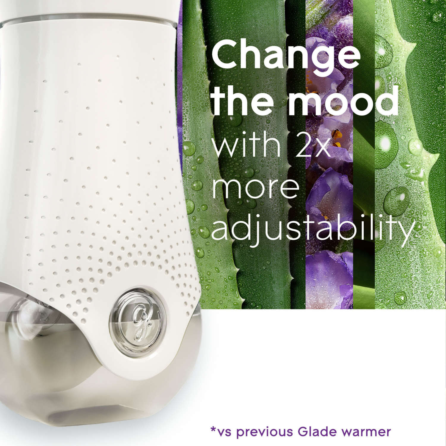 slide 2 of 5, Glade PlugIns Tranquil Lavender & Aloe Scented Oil Warmer 1 ea, 1 ct