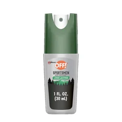 OFF! Sportsmen Deep Woods Insect Repellent I, Mini Spray Protects for up to 10 Hours, 1 oz
