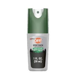 OFF! Sportsmen Deep Woods Insect Repellent I, Mini Spray Protects for up to 10 Hours, 1 oz