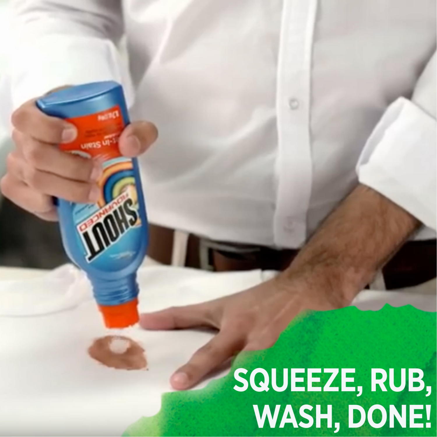 slide 3 of 8, Shout Advanced Ultra Concentrated Gel Brush, 8.7 Ounce, 8.7 oz