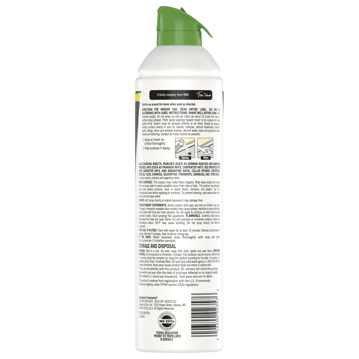 slide 17 of 29, Raid Essentials Ant, Spider & Roach Killer Aerosol - Indoor Insect Killer - 10oz, 10 oz