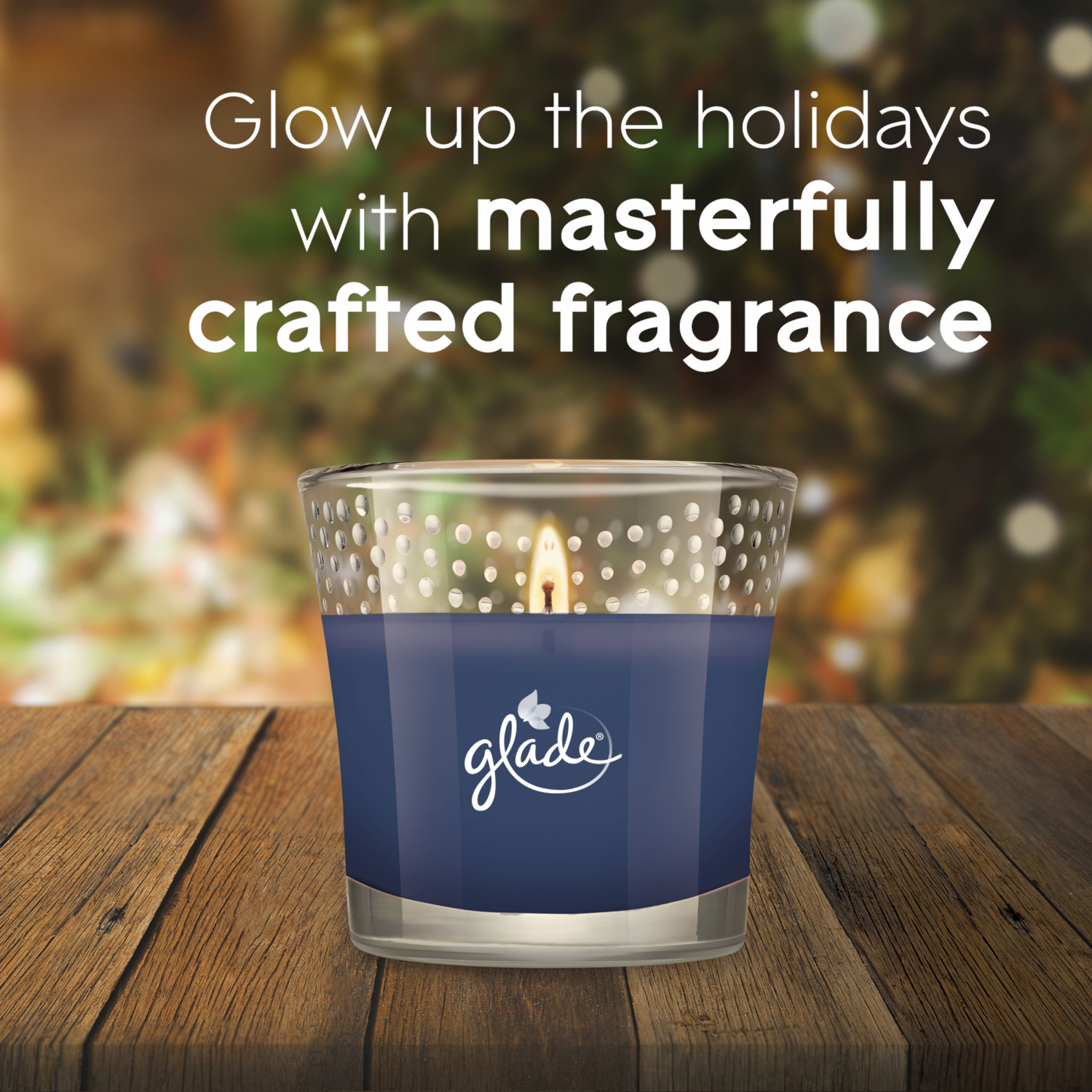 slide 3 of 5, Glade 1 Wick Scented Candle\, Fall Night Long\, Fragrance Infused with Essential Oils\, 3.4 oz Each\, Pack of 2, 6.8 oz