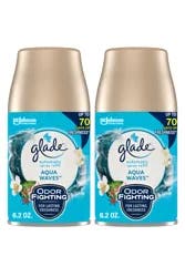 Glade Value Pack Automatic Aqua Waves Spray Refill 2 - 6.2 oz Bottles