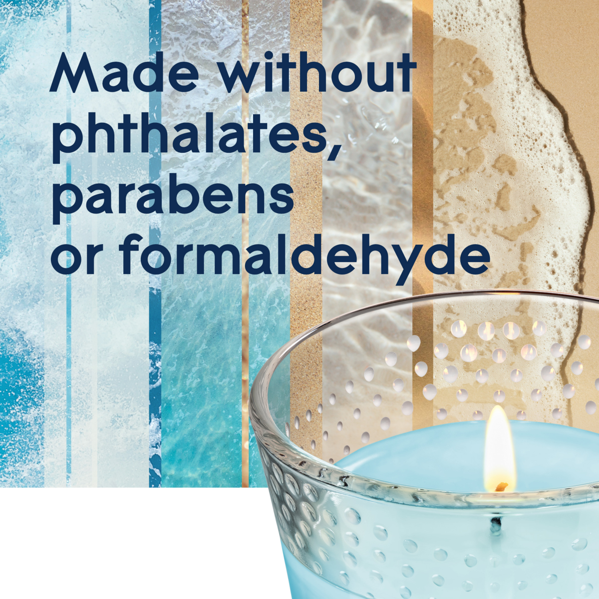 slide 29 of 29, Glade Invigorating Aqua Waves Candles 2 ea, 6.8 oz