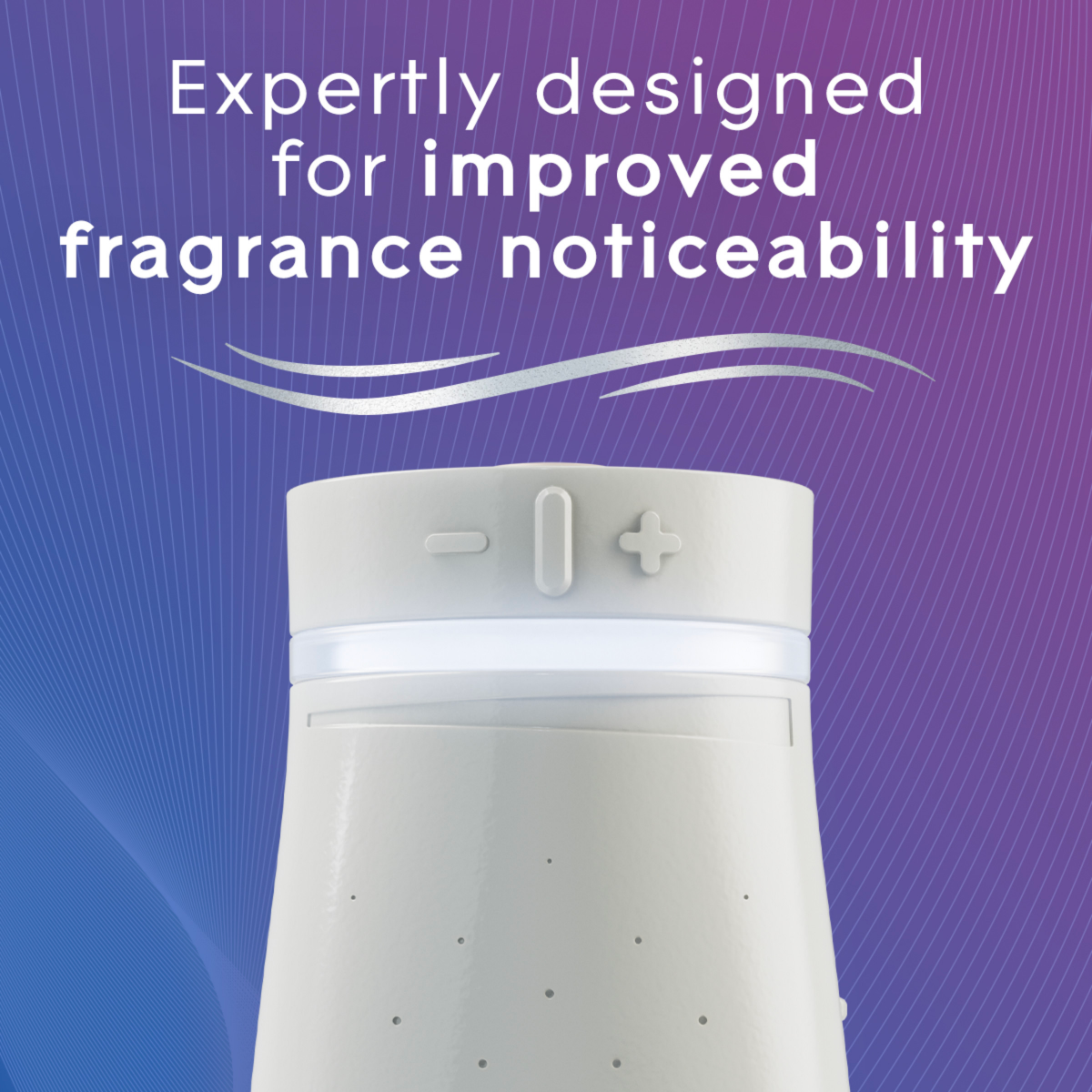 slide 6 of 29, Glade PlugIns Scented Oil PLUS, Air Freshener Oil Warmer and Refill, Aqua Waves™, with ScentNotice Technology, 0.67 fl oz