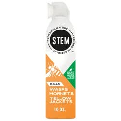 STEM Wasp, Hornet & Yellow Jacket Killer, Plant-based Active Ingredient Wasp Spray, 10 oz