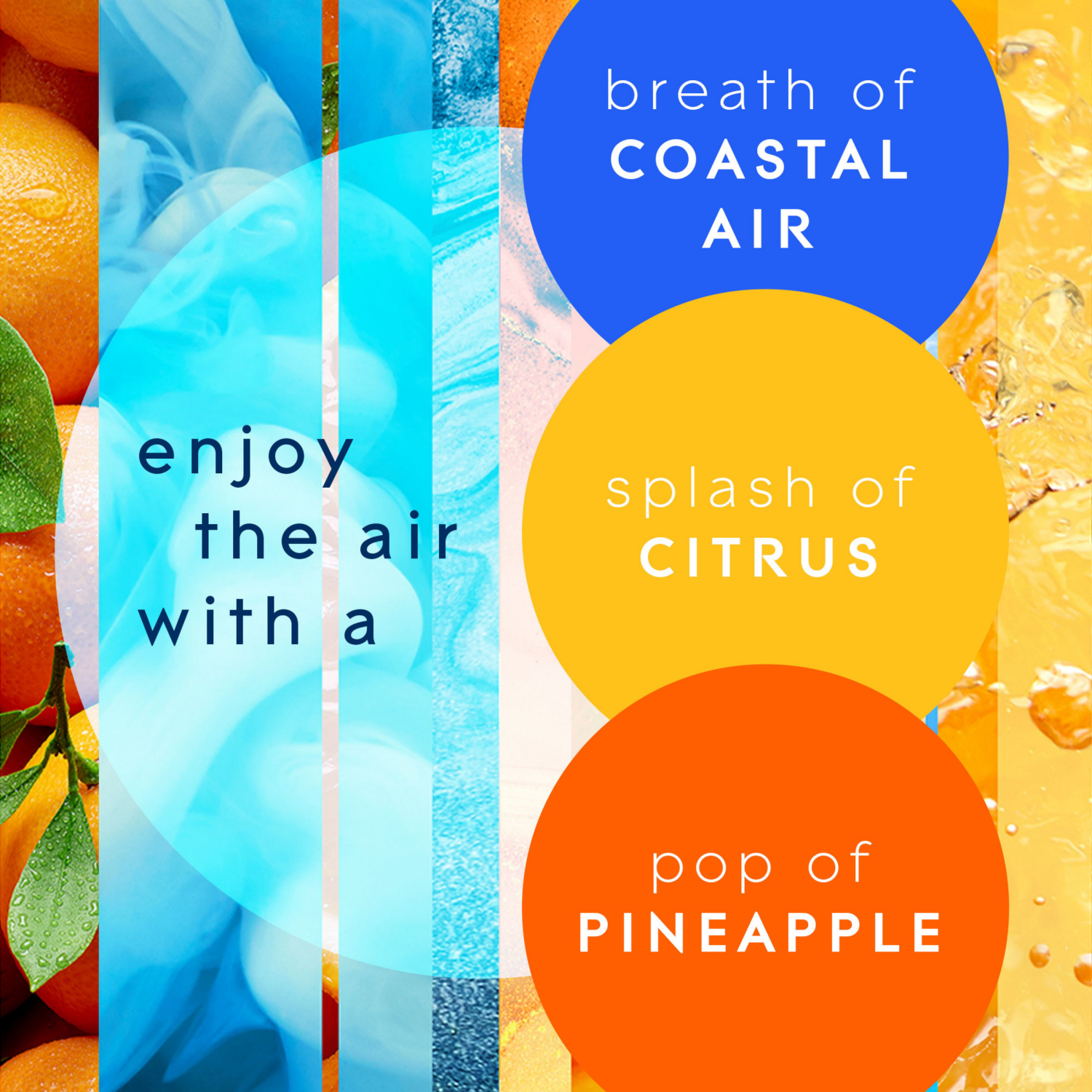 slide 5 of 8, Glade PlugIns Coastal Sunshine Citrus Scented Oil Refills 5 - 0.67 fl oz Each, 5 ct; 3.35 fl. oz