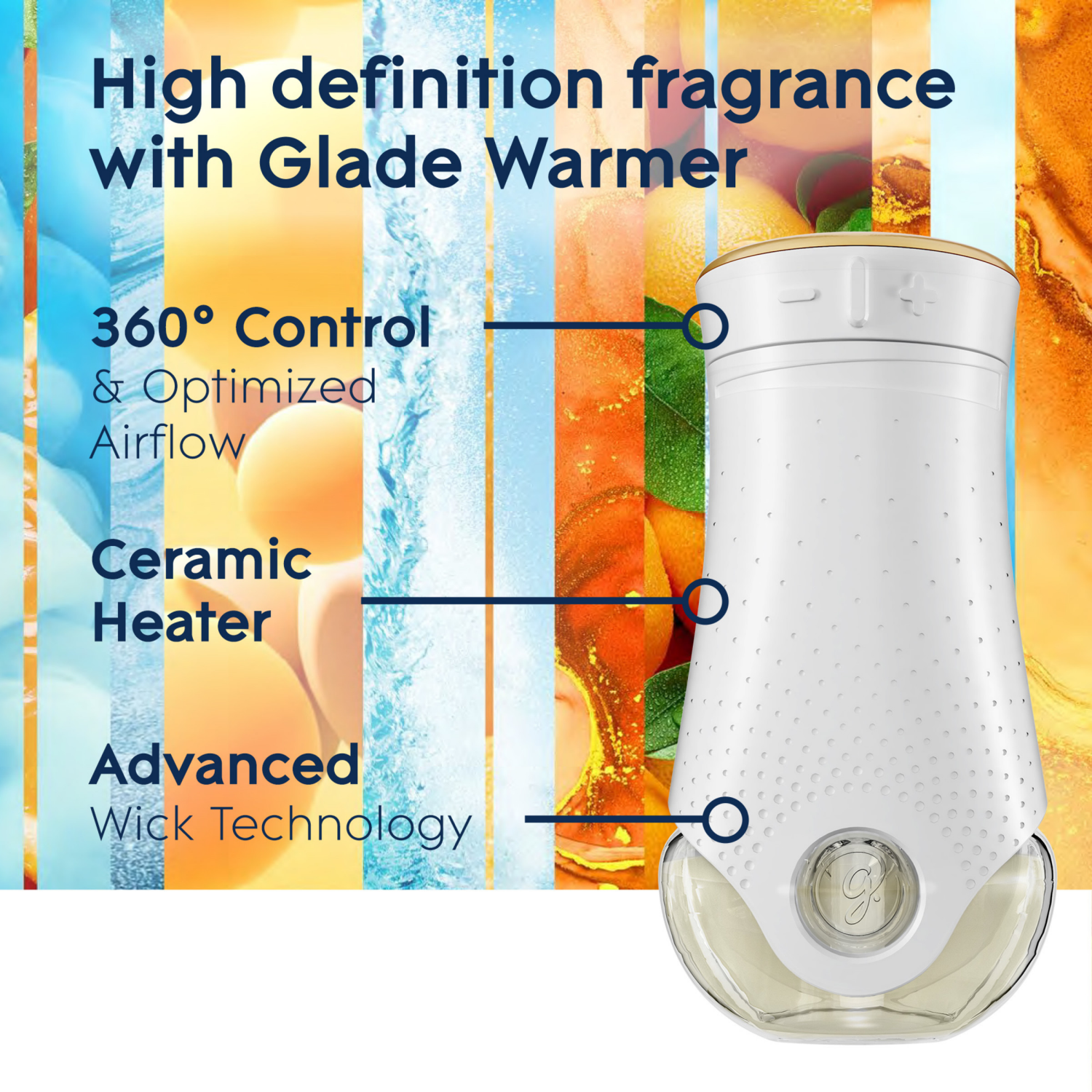 slide 6 of 8, Glade PlugIns Coastal Sunshine Citrus Scented Oil Refills 5 - 0.67 fl oz Each, 5 ct; 3.35 fl. oz