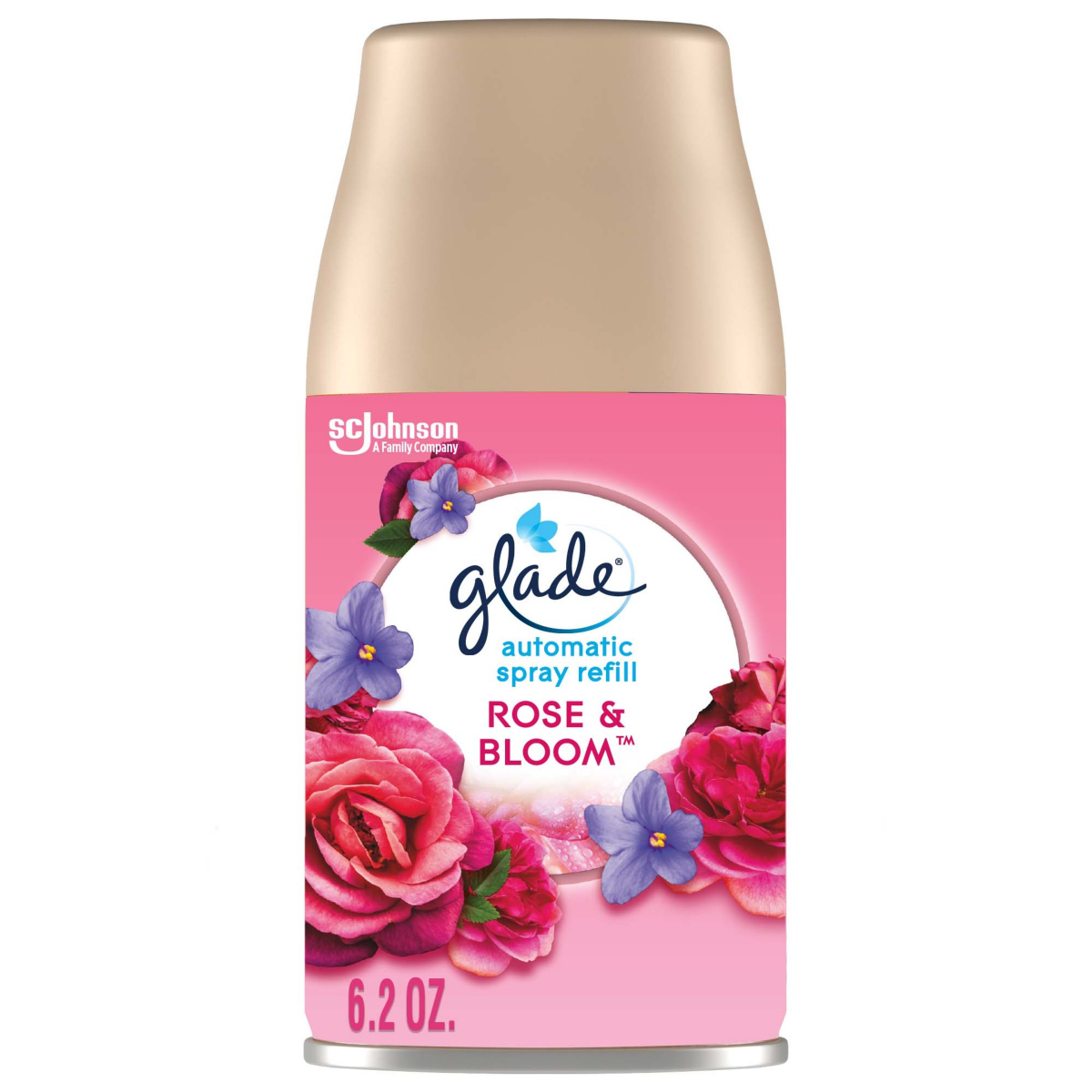 slide 1 of 29, Glade Rose & Bloom Automatic Spray Refill 6.2 oz, 6.2 oz