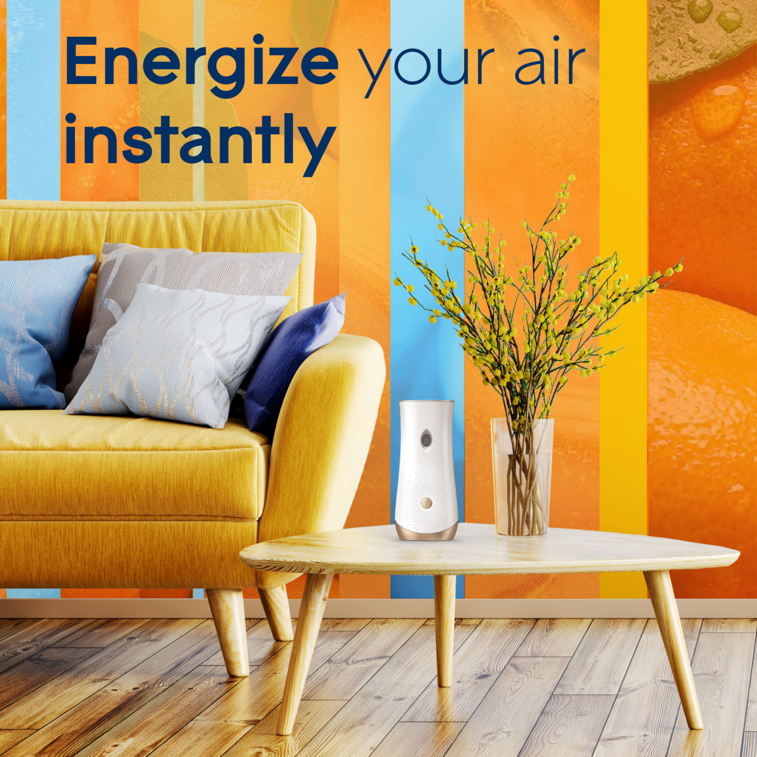 slide 7 of 8, Glade Value Pack Coastal Sunshine Citrus Automatic Spray Refill 2 - 6.2 oz Cans, 2 ct