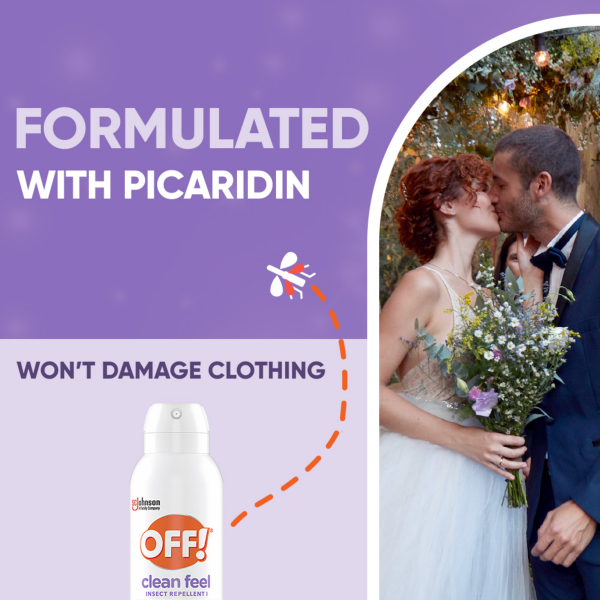 slide 21 of 29, OFF! Clean Feel Picaridin Mosquito Repellent, Everyday Aerosol Bug Spray, 5 oz, 5 oz