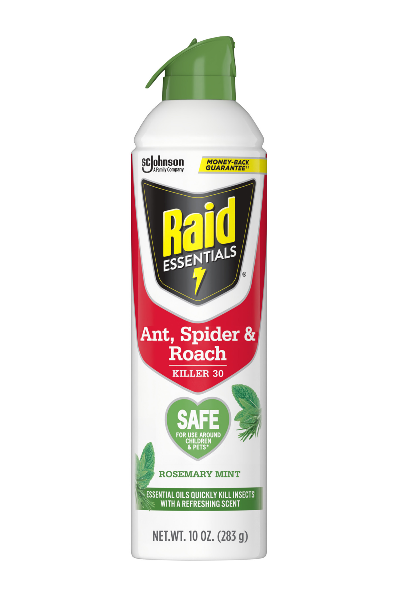slide 1 of 8, Raid Essentials Rosemary MintSpider & Roach Killer 28 10 oz, 10 oz