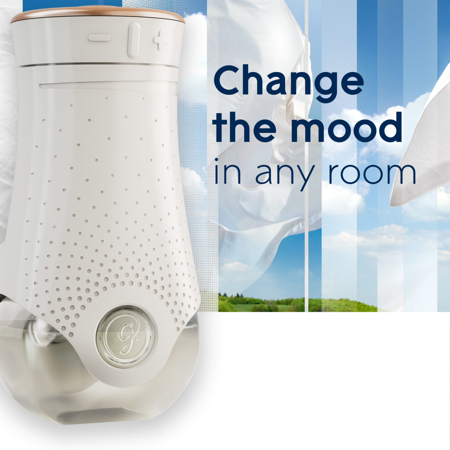 slide 4 of 8, Glade PlugIns Scented Oil Refill Clean Linen, Essential Oil Infused Wall Plug In, 4.69 fl oz, Pack of 7, 7 ct