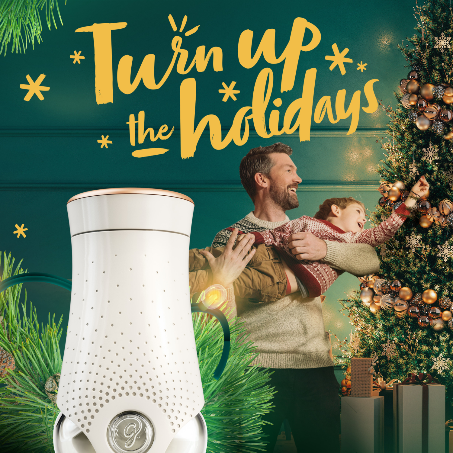 slide 5 of 5, Glade PlugIns Scented Oil Air Freshener - Twinkling Pine & Cedar Refill - 3.35oz/5pk, 5 ct; 3.35 oz